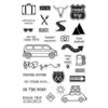 Hero Arts - Adventure Collection - Clear Photopolymer Stamps - On The Road