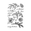 Hero Arts - Christmas - Clear Photopolymer Stamps - Happy Holly Days