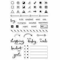 Hero Arts - Clear Photopolymer Stamps - Planners and Journals