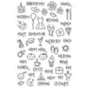 Hero Arts - Clear Photopolymer Stamps - Events and Everyday Planner Icons