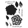 Hero Arts - Clear Photopolymer Stamps - Color Layering Hydrangea
