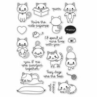 Hero Arts - Friendly Critters Collection - Clear Photopolymer Stamps - Purr