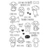 Hero Arts - Friendly Critters Collection - Clear Photopolymer Stamps - Woof
