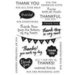 Hero Arts - Everyday Collection - Clear Photopolymer Stamps - Thank You Messages