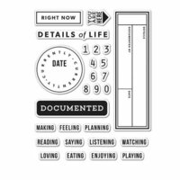 Hero Arts - Kelly Purkey Collection - Clear Photopolymer Stamps - Details of Life