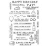 Hero Arts - Everyday Collection - Clear Photopolymer Stamps - Irreverent Birthday Messages