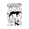 Hero Arts - Clear Photopolymer Stamps - Color Layering Bengal Tigers