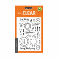 Hero Arts - Clear Photopolymer Stamps - Thanksgiving Table