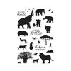 Hero Arts - Clear Photopolymer Stamps - Safari Huge Thanks