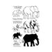 Hero Arts - Clear Photopolymer Stamps - Color Layering Elephant