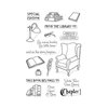 Hero Arts - Clear Photopolymer Stamps - In The Study