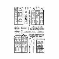 Hero Arts - Clear Photopolymer Stamps - Welcome Neighbor