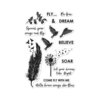 Hero Arts - Clear Photopolymer Stamps - Come Fly With Me