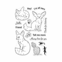 Hero Arts - Clear Photopolymer Stamps - Fennec The Fox