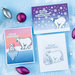 Hero Arts- Season of Wonder Collection - Clear Photopolymer Stamps - Polar Greetings