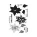Hero Arts- Season of Wonder Collection - Christmas - Clear Photopolymer Stamps - Color Layering Poinsettia