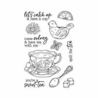Hero Arts - Clear Photopolymer Stamps - Spill the Tea