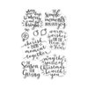 Hero Arts - Christmas - Clear Photopolymer Stamps - Merry and Bright Messages