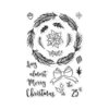 Hero Arts - Clear Photopolymer Stamps - Winter Wreath