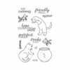Hero Arts - Clear Photopolymer Stamps - Curious Cat