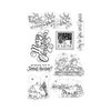 Hero Arts - Christmas - From the Vault - Clear Photopolymer Stamps - Winter Joy