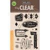 Hero Arts - Clear Photopolymer Stamps - Retro Christmas Messages