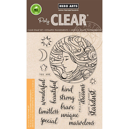 Hero Arts - Clear Photopolymer Stamps - Universal Woman