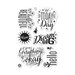 Hero Arts - Clear Photopolymer Stamps - Affirmation Messages