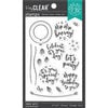 Hero Arts - Clear Photopolymer Stamps - Festive Balloon