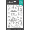 Hero Arts - Clear Photopolymer Stamps - Party Monsters