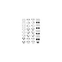 Hero Arts - Clear Photopolymer Stamps - Hero Lifestyle Faces