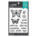 Hero Arts - Clear Photopolymer Stamps - Butterfly Pair