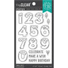 Hero Arts - Clear Photopolymer Stamps - Number Candles