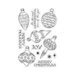 Hero Arts - Christmas - Clear Photopolymer Stamps - Holiday Ornaments