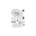 Hero Arts - Clear Photopolymer Stamps - Daisy and Bugs