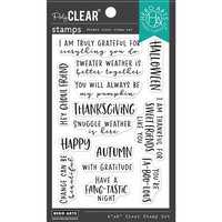 Hero Arts - Clear Photopolymer Stamps - Autumn Messages