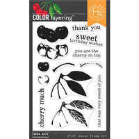 Hero Arts - Shop Box Collection - Clear Photopolymer Stamps - Color Layering Cherries