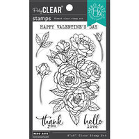 Hero Arts - Clear Photopolymer Stamps - Peonies Bunch