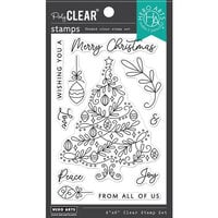 Hero Arts - Christmas - Clear Photopolymer Stamps - Wishing You Tree