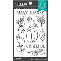 Hero Arts - Clear Photopolymer Stamps - Grateful Pumpkin