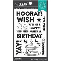 Hero Arts - Clear Photopolymer Stamps - Yay! Birthday