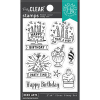 Hero Arts - Clear Photopolymer Stamps - Party Time