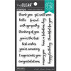 Hero Arts - Clear Photopolymer Stamps - Friendly Messages