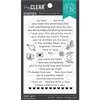 Hero Arts - Clear Photopolymer Stamps - Loving Sentiment Strips
