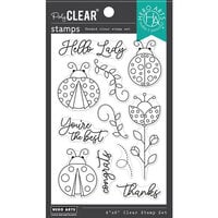 Hero Arts - Clear Photopolymer Stamps - Hello Lady