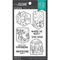 Hero Arts - Clear Photopolymer Stamps - Where to Next