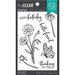 Hero Arts - Clear Photopolymer Stamps - Wild Flowers