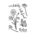 Hero Arts - Clear Photopolymer Stamps - Wild Flowers