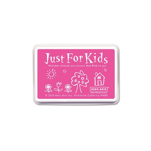 Hero Arts - Just For Kids - Washable Ink Pad - Hot Pink