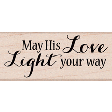 Hero Arts - Woodblock - Wood Mounted Stamps - Light Your Way
